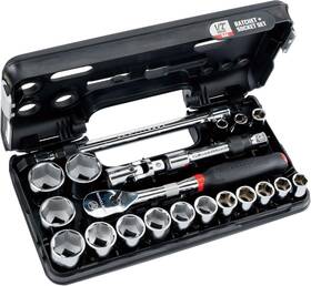 Cmmt45754v Craftsman V- Socket Set Shallow Sae 1/2 Inch Drive 21 Piece
