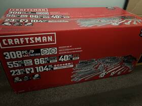 Cmmt45939 Craftsman 308 Piece Mechanics Tool Set Socket And Wrench