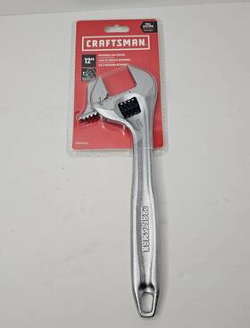 Cmmt82339 Craftsman 12 Inch Steel Reversible Jaw Adjustable Wrench Brand New