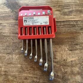 Cmmt87015 Craftsman 7 Pc Metric Combination Wrench Set 10mm - 19mm