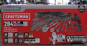 Cmmt99284 Craftsman 284 Pc. Tool Set - Sae/metric Excellent