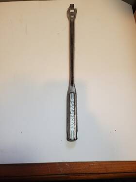 V-44201 Craftsman Vintage 1/2 Inch Drive 15 Long Breaker Bar Made In Usa