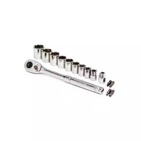 Crescent 445034434460 3/8 Inch Drive 6-point Standard Sae Mechanics Tool Set With Case 15-piece