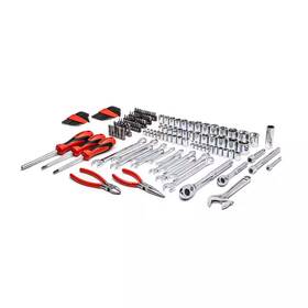 Crescent 445044694618 1/4 Inch 3/8 In Drive General Purpose Professional Tool Set Garage Shop 150 Piece