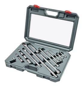 Ctk16 Crescent Steel Chrome Square Drive Socket Accessories Set 1/4 To 3/4 Inch