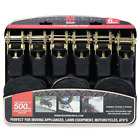 Crs10006pk Mann Ratchet Tie Downs Straps With Lbs Load 046076039353