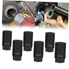 Yhd-ap-380 Danhonwin 6 Pack 1/2 Inch Crank Bolt Socket Set 17mm 19mm 21mm 22mm 24mm 27mm Harmonic