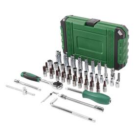 D0066c0009 Dawot 54pcs 1/4 Inch Socket Drive Tool Set Mechanics Tools Kit Metric