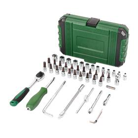 D0066c0010 Dawot 46pcs 1/4 Inch Socket Drive Tool Set Mechanics Tools Kit Sockets Metric