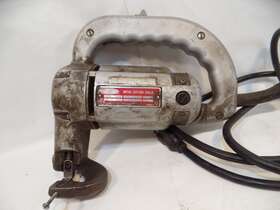 2z418 Dayton Sz418 Vintage Metal Cutting Shear Hand Power Tool Works