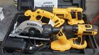 Dck4kita Dewalt Tool Kit Recip Saw Circular Drill Flashlight