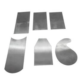 Def 749235028273 Manganese Steel Cabinet Scrapers Tool Highstrength And Wearresistant For Woodwor