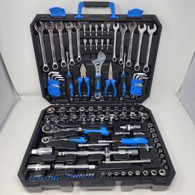 Dkmt118 Deko 118 Piece Tool Kit Professional Set With Combination Socket Wrench