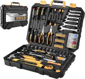 Dekopro 711639926769 208 Piece Tool Set General Household Hand Kit Auto Repair
