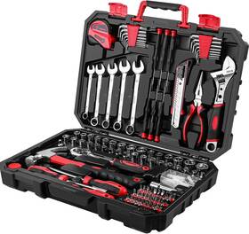 Dkmt158-rd  Dekopro 158 Piece Tool Set General Household Hand Kit-red