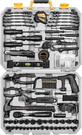 Dkmt218  Dekopro 218-piece General Household Hand Tool Kit Professional Auto Repair