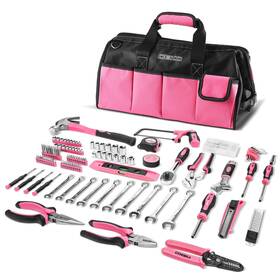Dkmt226-gp Dekopro Tool Kit Set Box Home Repair Tools Basic Hand Toolbox Sets 226pcs