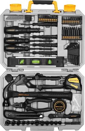 Fba-150  Dekopro 150 Piece Tool Set General Household Hand Kit Home Repair