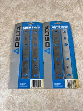 37-072 Delta 2 No. Set Of High Speed Steel Jointer Knives
