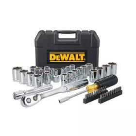 Dewalt 313035730706 1/2 Inch Drive Mechanics Tool Set 49-piece