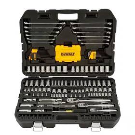 Dewalt 313101360332 1/4 Inch 3/8 And Drive Polished Chrome Mechanics Tool Set 168-piece
