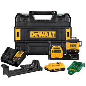 Dewalt 705353242366 20v/12v Lithium-ion Cross-line Laser Level Kit 1 2.0ah Battery Charger And
