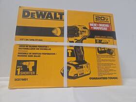 Dcd789d1 Dewalt 885911905015 20 Volt Max 1/2 Brushless Hammer Drill / Driver Kit 1 Battery