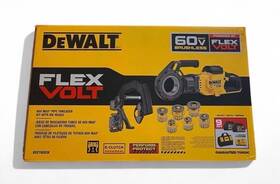 Dce700x2k Dewalt 60v Max Lithium-ion Cordless Pipe Threader Kit With Die Heads