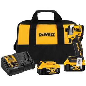 Dcf850p2 Dewalt Impact Driver Lithium-ion Cordless Brushless Built-in Light In Yellow