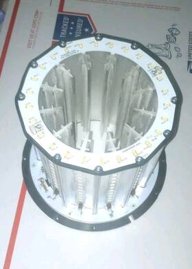 Dcl070t1 Dewalt Authentic 20v Bluetooth Area Light- Led Strip Lights And Assembly