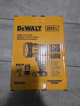 Dclo43 Dewalt Jobsite Led Light 20v