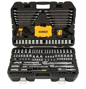 Dmwt73803 Dewalt Mechanics Tools Kit And Socket Set 168-piece
