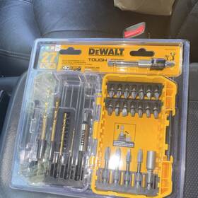 Dwaf27sqt Dewalt Dwaf27s Quart 27 Piece Titanium Drill And Screwdriving Bit Set Box