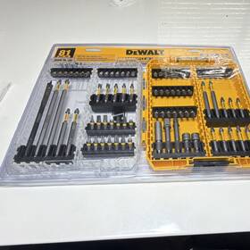 Dwamf81 Dewalt 81-piece Drill And Drive Bit Set With Box Case