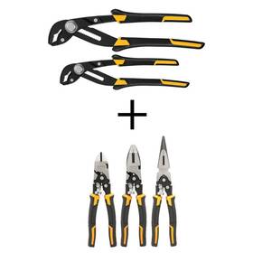 Dwht70486w70485 Dewalt Push Lock Pliers 8 Inch 10 2-pack Compound Plier Set 3-pack