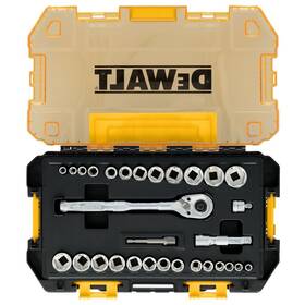 Dwmt45412 Dewalt Toughseries 30 Piece Tough Box 3/8 Inch Drive Mechanics Tool