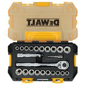 Dwmt45414 Dewalt Toughseries 23 Piece Tough Box 1/2 Inch Drive Mechanics Tool