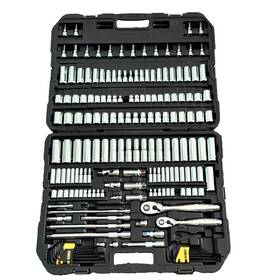 Dwmt72628 Dewalt 188-piece Mechanics Socket Set 1/2 1/4 Drive Case Direct Torque