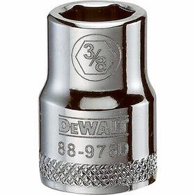 Dwmt88976osp Dewalt Sae Socket Shallow 6-point 3/8- Inch Drive