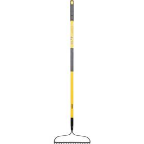 Dxlha2606 Dewalt 60 Inch Fiberglass Handle 16-tine Bow Rake