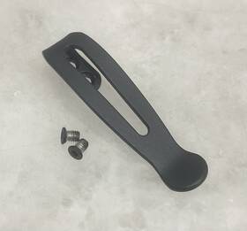 C01c Dh Black Titanium Deep Pocket Clip For Kize Sheepdog Knife 2nd Generation