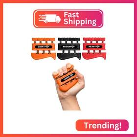 Fba-3-zlq-orange Dicywudi Grip Strength Trainer Finger For Traini