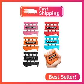 Fba-5-zlq-orange Dicywudi Grip Strength Trainer Finger For Traini