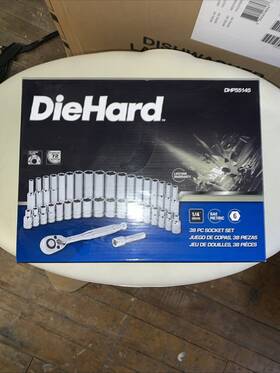 Dhp55148 Diehard 1/4 Inch Drive Sae/metric 38pc Socket Set - #