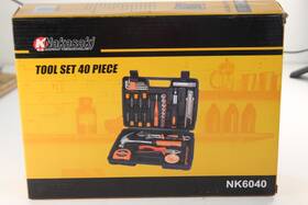 Difflife 978541245669 Nakasaki 40-piece Tool Set With Plastic Toolbox Case