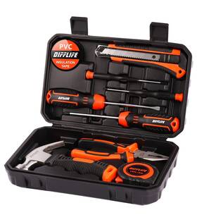 Df-t14 Difflife Tool Sets Household Kit 14-piece General Home/auto Repair Set With