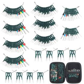 Yb002-g178 Dinyo 178 Pcs Terminal Removal Tool Kit Electrical Wire Connector Pin Releas