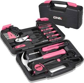 Dna Motoring 744759045522 39-piece Household Tool Set General Repair Small Hand Kit Stor