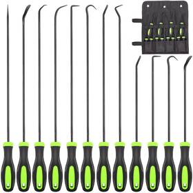 Doaho 717701483222 12pcs Automotive Hook And Pick Tool Set Long Mini Precision Puller Remover