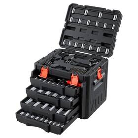 Doba 197988182030 Mechanics Tool Set 230-piece Mechanic Kit 1/4 In 3/8 And 1/2